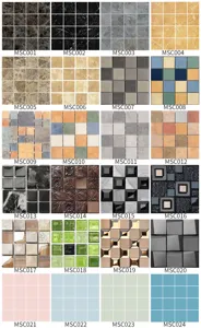 Autocollants de carreaux de mosaique 3D bricolage autocollant mur sol catalogue.