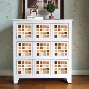 Self-adhesive mosaic tile stickers for kitchen bathroom furniture renovation and wall decor.
