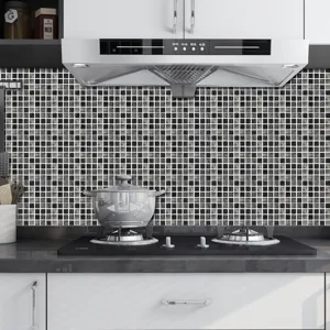 Αυτοκόλλητο Πλακάκι Μωσαϊκό 3D Αδιάβροχο για Κουζίνα και Μπάνιο Διακόσμηση Τοίχου