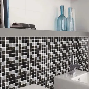 Αυτοκόλλητα πλακιδίων ψηφιδωτού 3D αδιάβροχα και αυτοκόλλητα για κουζίνα και μπάνιο