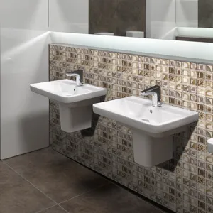 3D mosaic tile sticker self-adhesive waterproof PVC wall sticker detail view for home decoration