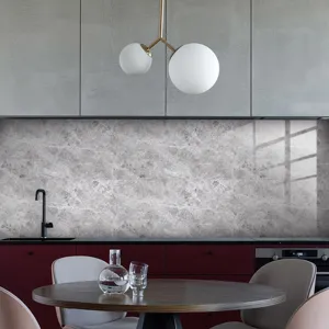Adhesivo de pared de mármol impermeable autoadhesivo para salpicaduras de cocina y hogar.
