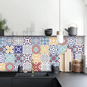Adesivi per piastrelle da cucina impermeabili adesivi murali decorativi mosaico mandala.