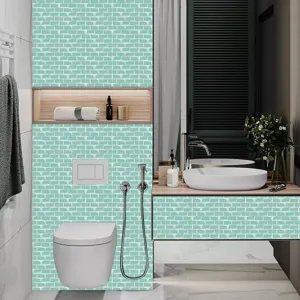 Adesivo per piastrelle a mosaico in pellicola di cristallo PVC per ristrutturazione casa moderna