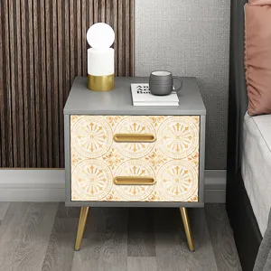 Decorative PVC mosaic tile sticker for furniture renovation and wall decoration DIY self-adhesive.
