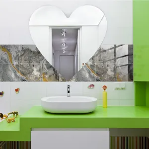 Detailed view of marble texture wall tile sticker with crystal film, waterproof bathroom decor.