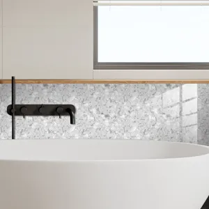 Terrazzo pattern self-adhesive crystal film wall sticker waterproof tile decor detail