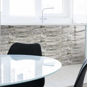 Autocollant de carrelage mural effet marbre imperméable film cristal design maison
