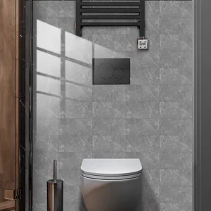 Marble texture waterproof wall sticker detail view, self adhesive tile sticker for home decor.