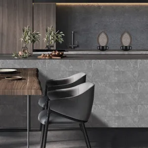 Faux marble waterproof tile sticker for home wall decor, self-adhesive kitchen backsplash.