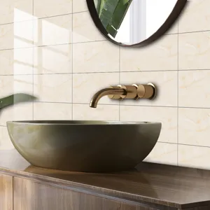 Marble texture crystal film tile sticker self-adhesive waterproof wall sticker for home decor
