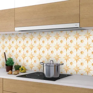 Self-adhesive mosaic tile sticker DIY waterproof removable decorative PVC wall sticker kitchen