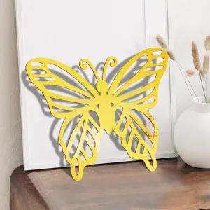 Gouden acryl spiegel holle vlinder muursticker slaapkamer interieurdecoratie detail