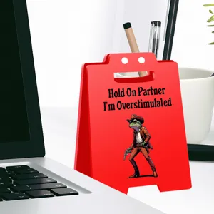 Funny office desk sign acrylic novelty colleague gift funny quote tabletop decoration