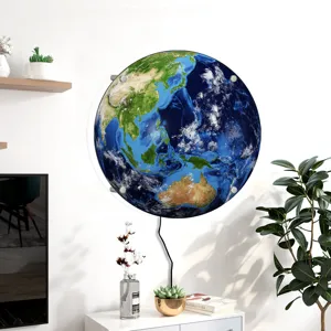 3D LED colorful globe wall lamp creative night light decorative lighting for bedroom home decor