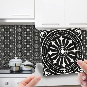 3D Peel And Stick Tile Stickers Waterproof Self Adhesive Mosaic Wall Decals For Kitchen Bathroom Home Decor