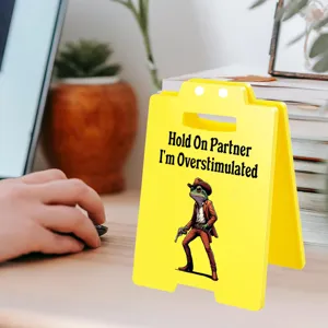 Funny office desk decor acrylic sign funny colleague prank gift tabletop sign funny quote