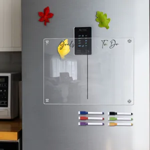 Klares Acryl Magnetisch Wochenplaner Notiztafel für Kühlschrank Kalender planung