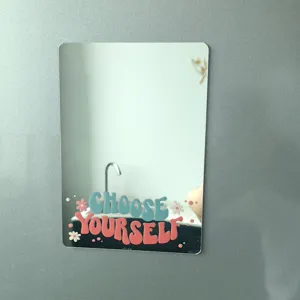 Espejo magnetico de acrilico para taquilla espejo decorativo para escuela y gimnasio