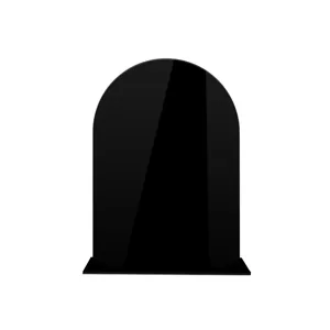 Black arch acrylic sign blank acrylic table number stand DIY wedding desk decoration detail