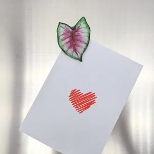Aimant de réfrigérateur magnétique feuillage plante tropicale créatif pour décoration maison