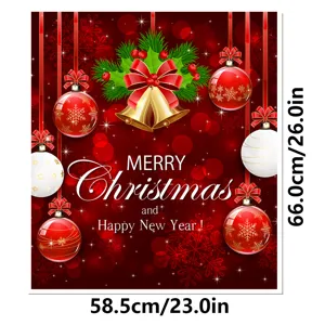 Weihnachten magnetischer Aufkleber für Spülmaschine Kühlschrank Dekoration 58.5x66cm