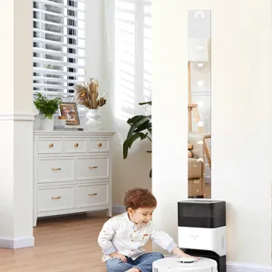 Acrylic mirror height chart wall sticker for kids room decor growth ruler mirror decal