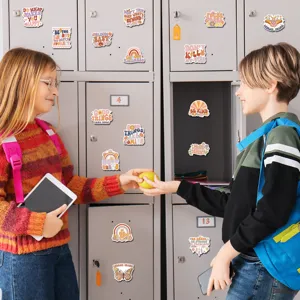 Cute aesthetic locker decorative magnetic stickers for school lockers, refrigerators, and metal mailboxes.