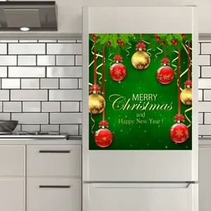 Weihnachten Kühlschrankmagnet Aufkleber dekorative Spülmaschine Abdeckung Feiertag home