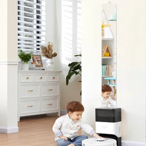 Acrylic kids height growth chart wall sticker for kids bedroom decor and height measure.