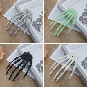 Halloween Skeleton Hand Claw Scary Haunted House Decoration Props Plastic Ghost Hand Pendant Ornament Party Prank Toys