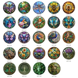 Letrero Colgante de Metal para Jardín Exterior Colgante Decorativo Animal Planta Arte de Pared Decoración