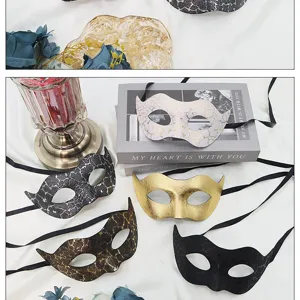 Venetiaans masker detailoverzicht voor feesten, stijlvolle accessoires voor Halloween.