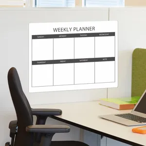 Magnetischer Wochenplaner fur Kuhlschrank und Buro Wand trocken abwischbar Kalender Memo Tafel