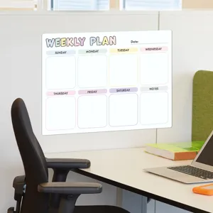 Magnetische Wochenplaner Tafel fur Buro und Homeoffice zur einfachen Terminplanung und Notizen.