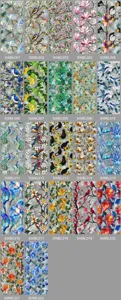 Film pour vitrage en verre teinté décoratif adhésif statique oiseau floral maison
