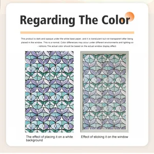 Detailed view of 3D painted embossed window sticker showing light and shadow effects.