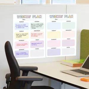 Magnetischer Wochenplaner Notiztafel fur Kuhlschrank und Buro Wand Kalender Planung.