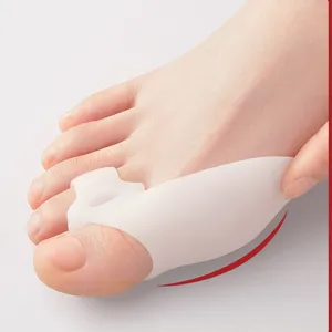 Double Hole Bunion Corrector Silicone Toe Separator Breathable Orthopedic Foot Care Tool For Men And Women Daily Use