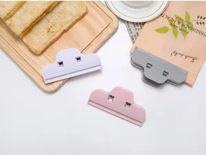 Cloud shaped food sealing clip plastic snack bag sealer kitchen fresh keeping tool detail