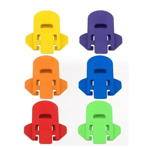 Ouvre-boîtes en plastique coloré, pratiques outils ouvre-bouteilles lot de 6 pièces utiles.