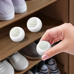 Household Deodorizer Balls Shoe Cabinet Odor Remover Green Tea Scent Portable Fresh Air Cleaning Beads Deodorizing Tool