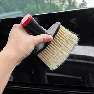 Car interior cleaning brush soft bristle dust removal tool for air vent dashboard crevices