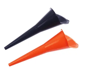 Embudo de plástico de pico largo para uso automotriz y doméstico, herramienta duradera.