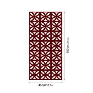 Geometrisch patroon raamfolie privacy glas sticker decoratief paneel 100x45cm home decor