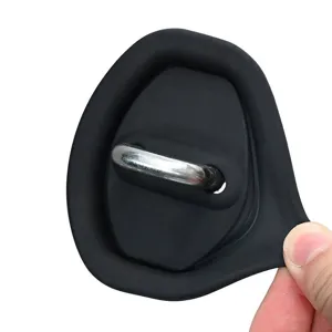 Universal car door lock protector silicone shock-absorbing buffer pad anti-collision cover.