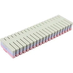 Organisateur de tiroir en plastique pour sous-vetements chaussettes rangement modifiable