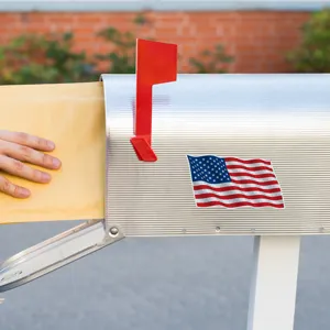 Amerikaanse vlag magnetische reflexsticker voor brievenbus auto Onafhankelijkheidsdag