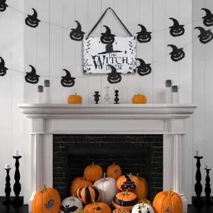 Halloween Kürbis Papiergirlande gruselige Party Hängende Dekoration Wandhintergrund DIY Dekor