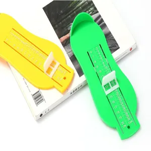 Children foot measuring device ruler plastic tool for kids shoe size length detail view